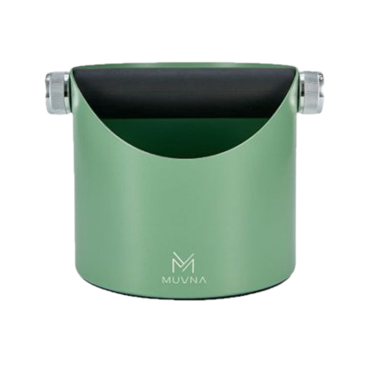 Muvna Steel Knock Box - coffee knock box - green