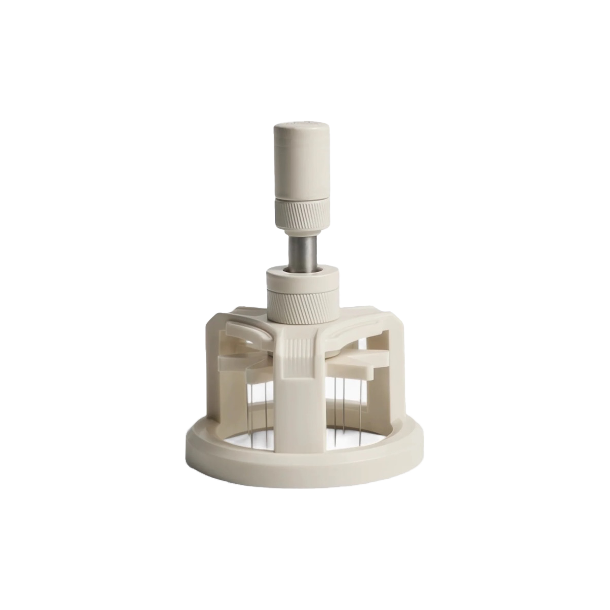 Muvna Espresso WDT Tool - adjustable needle distributor - 51 mm - white