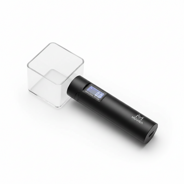 Muvna electronic weighing spoon - Electronic weighing spoon - black