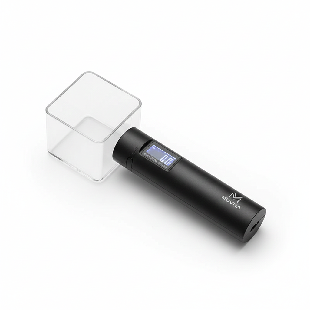 Muvna electronic weighing spoon - Electronic weighing spoon - black