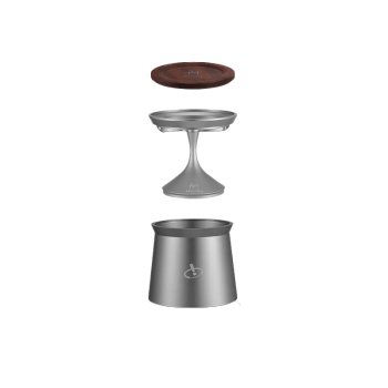 Muvna Gyro Coffee dosing cup with Ring - 58mm - gray