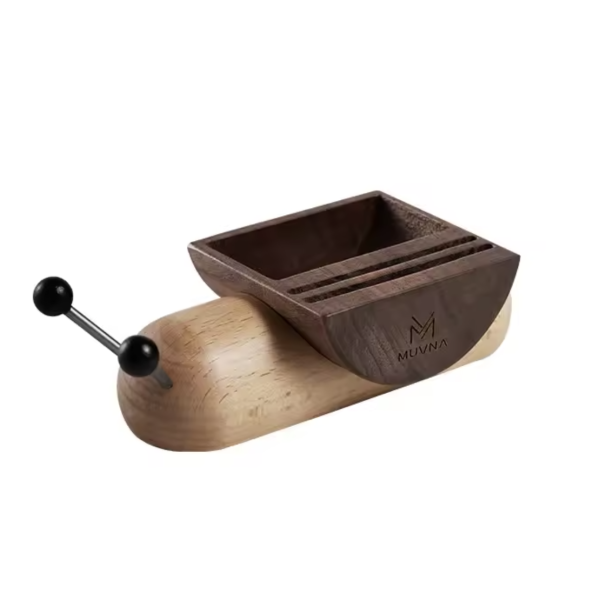 Muvna Snail storage rack - stand for filters and puck screen - Snail - wood