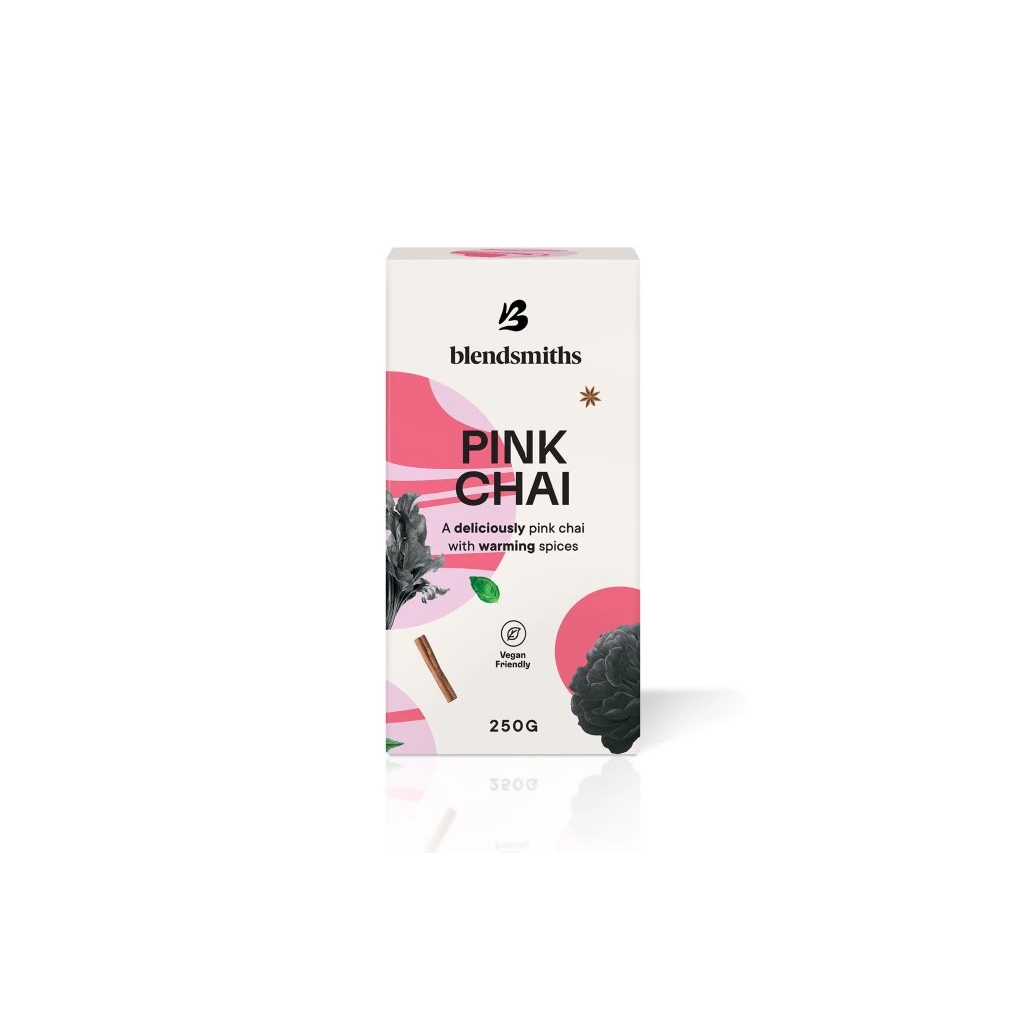 Blendsmiths Pink Chai - blend with beetroot and ginger - 250g