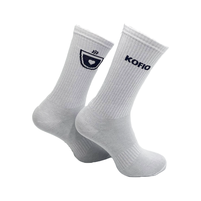 Kofio High Solid Crew Socks - high socks (42-46) - white