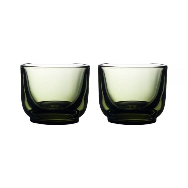Fellow Pirch Espresso Set of 2 Glasses - 100 ml - Woodland