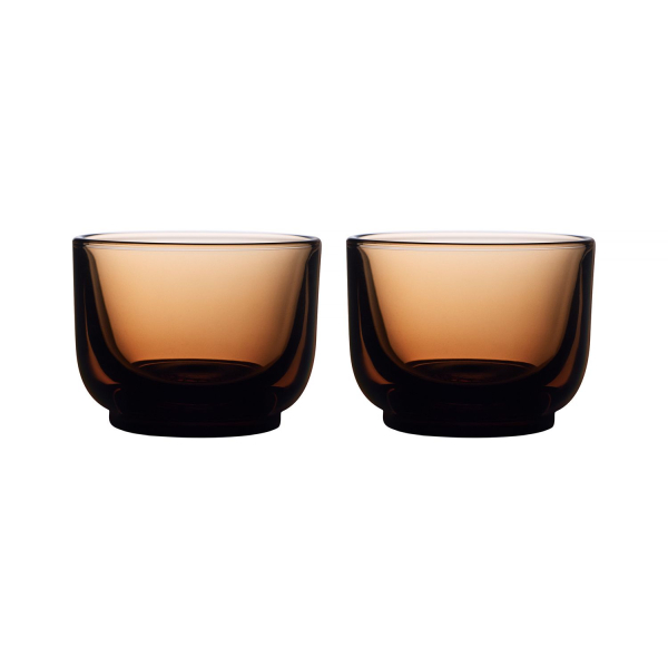 Fellow Pirch Cortado set of 2 glasses - 120 ml - Amber