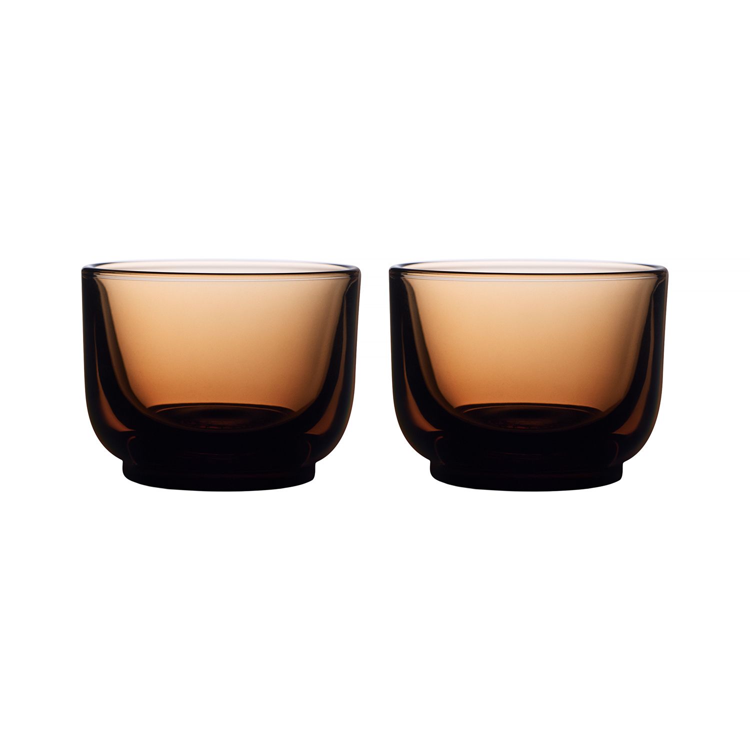Fellow Pirch Cortado set of 2 glasses - 120 ml - Amber