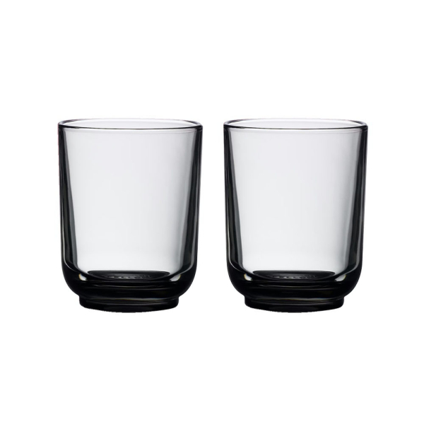 Fellow Pirch Latte set of 2 glasses - 325 ml - Smoke