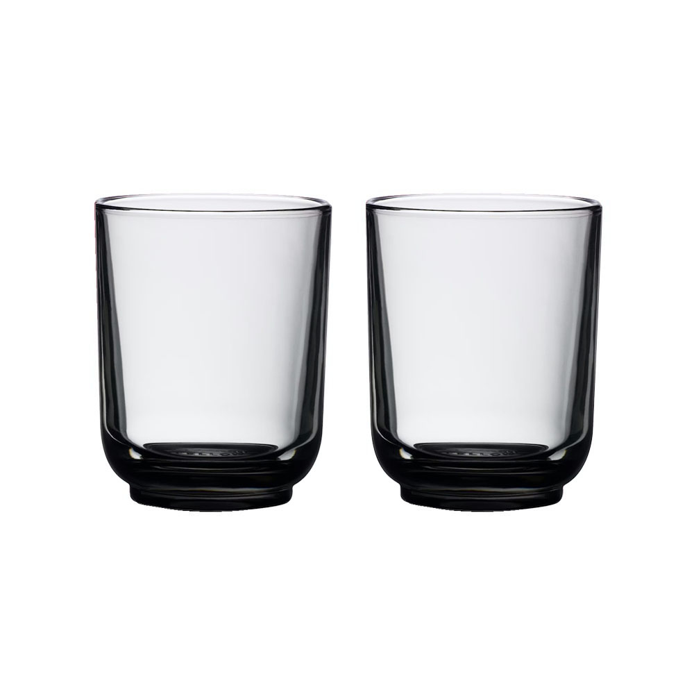 Fellow Pirch Latte set of 2 glasses - 325 ml - Smoke