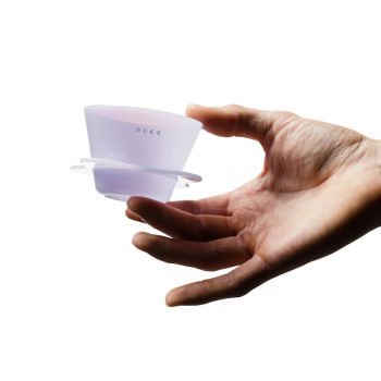 Orea O1 Brewer x Perii - Creamy Purple - compact unibody flat bottom brewer