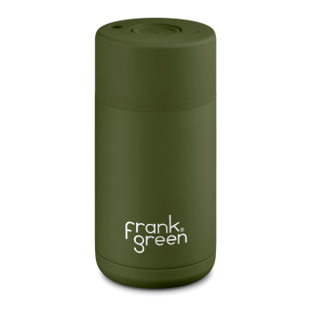 Frank Green Ceramic 355 ml stainless steel - khaki - LIKE NEW