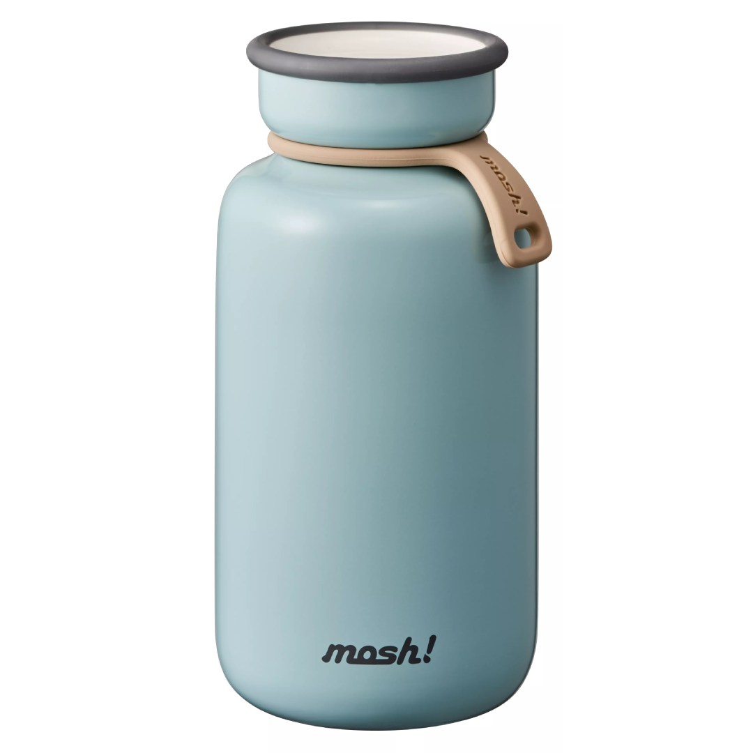 Mosh! Latte Tumbler - double-walled thermos - 450 ml - turquoise