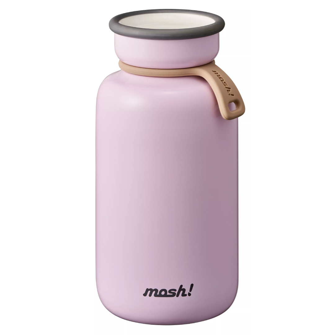 Mosh! Latte Tumbler - double-walled thermos - 450 ml - pink
