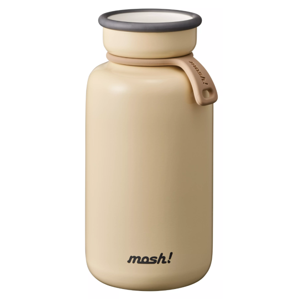 Mosh! Latte Tumbler - double-walled thermos - 450 ml - beige