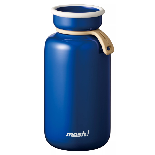 Mosh! Latte Tumbler - double-walled thermos - 450 ml - blue