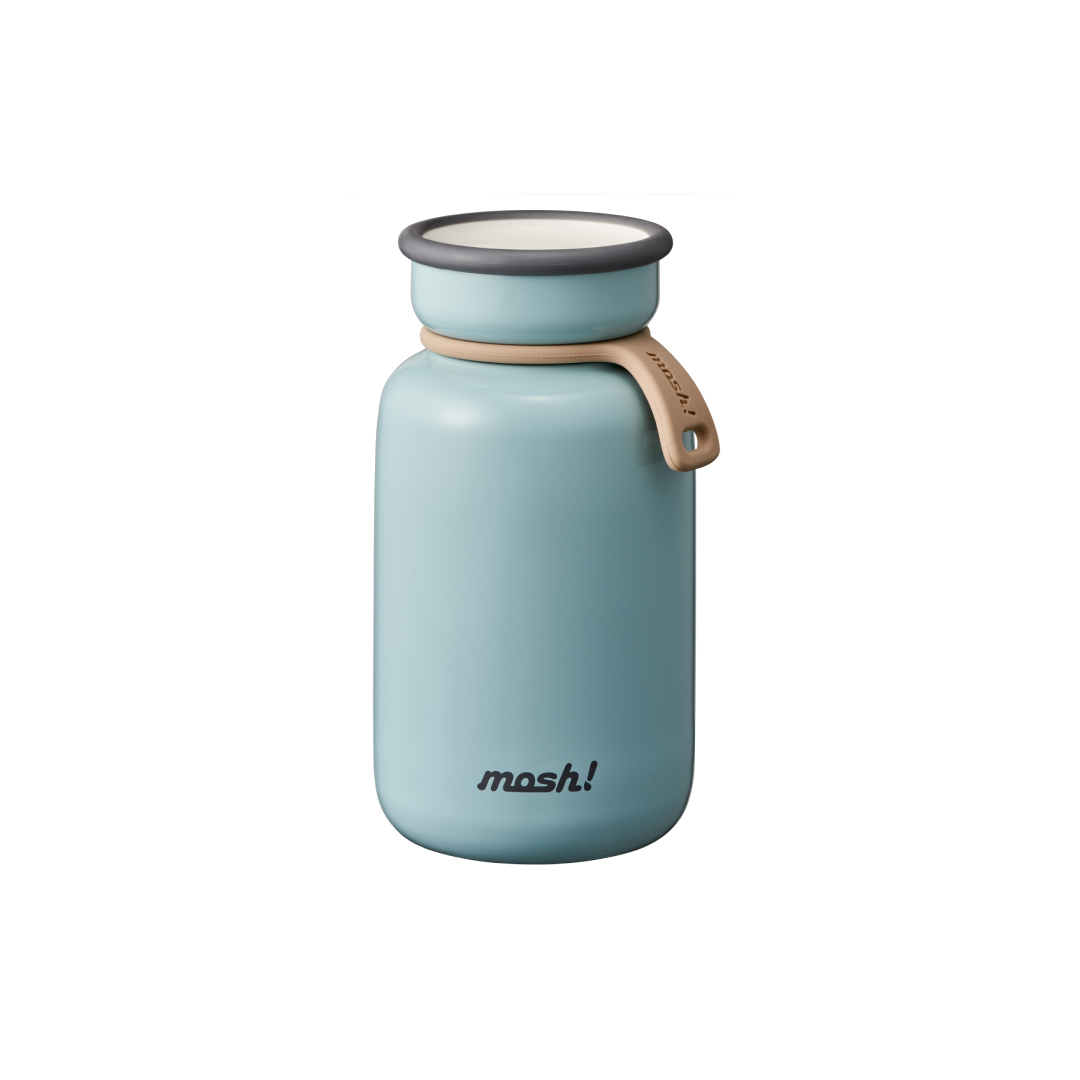 Mosh! Latte Tumbler - double-walled thermos - 330 ml - turquoise