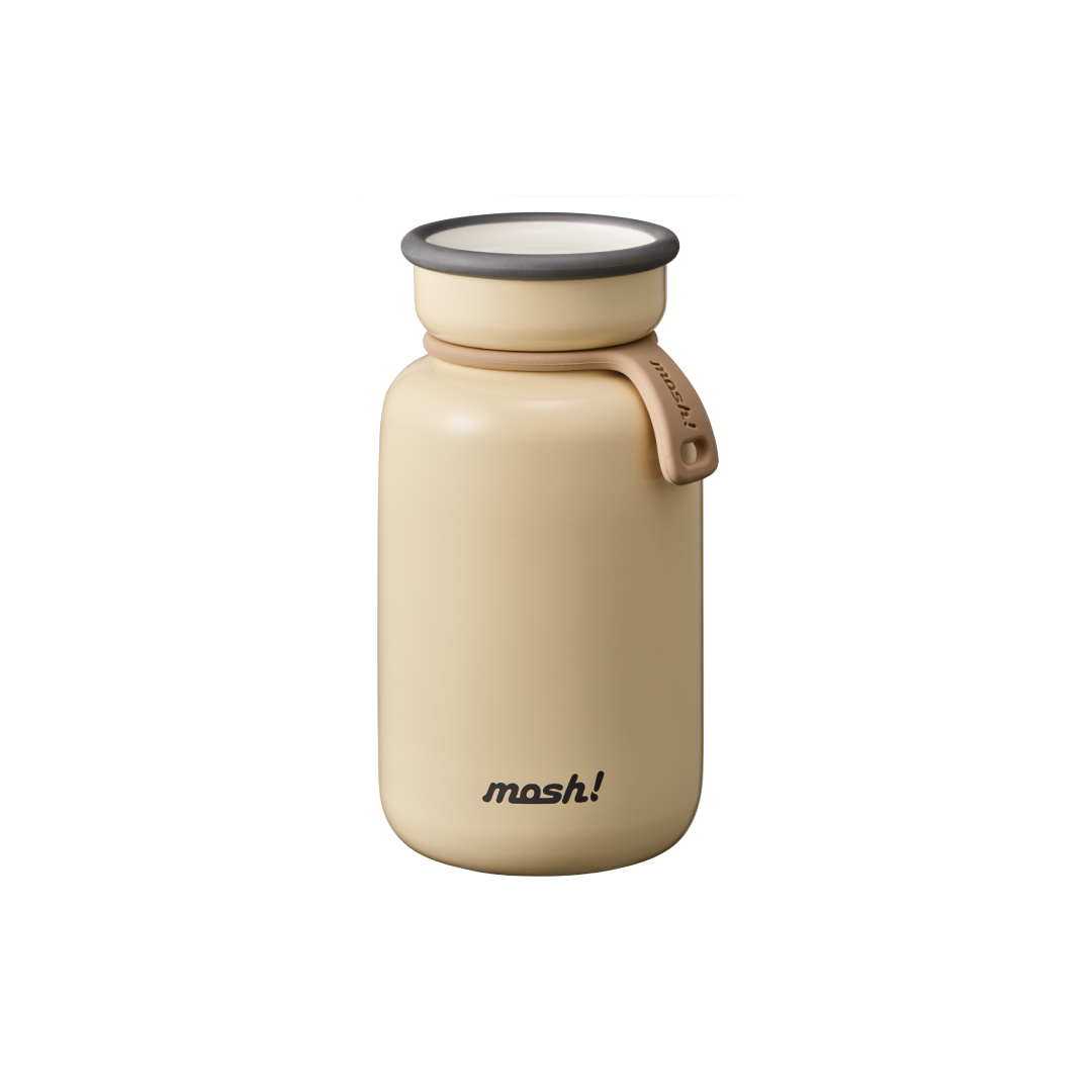 Mosh! Latte Tumbler - double-walled thermos - 330 ml - beige