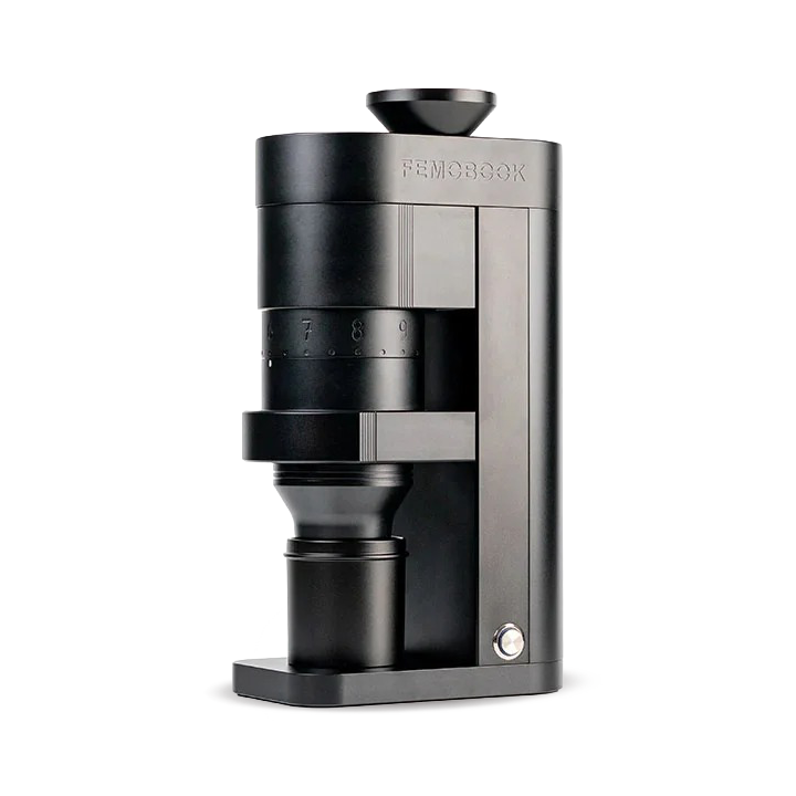 Femobook A68 Electric Coffee Grinder - Cordless Electric Grinder - Black