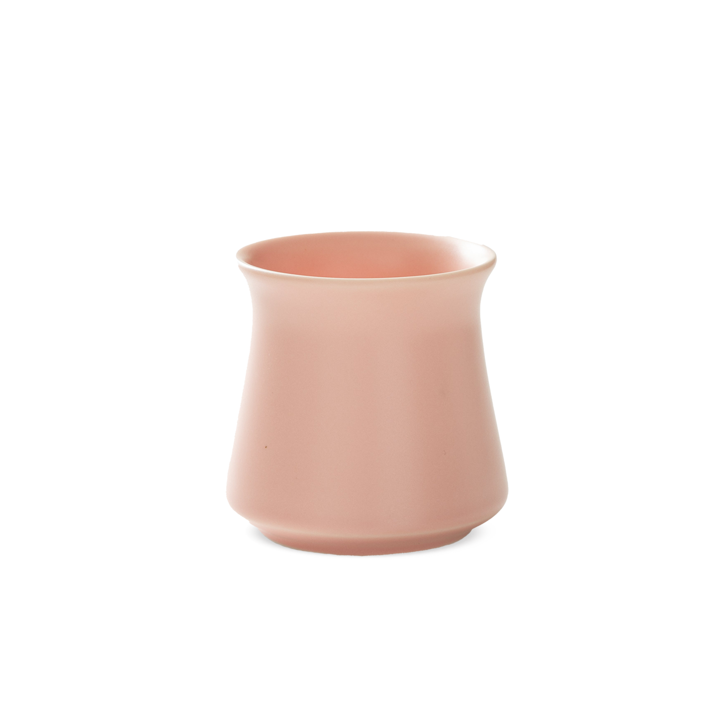Origami Harmony Cup - porcelain mug for home and professional baristas - pink