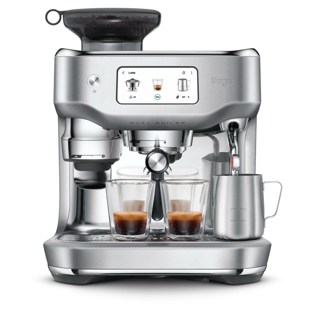 SAGE SES995BSS - ORACLE DUAL BOILER espresso coffee machine - silver