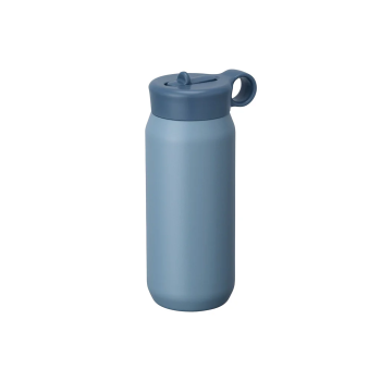 Kinto Play Tumbler - children's thermos flask - 480ml - ash blue