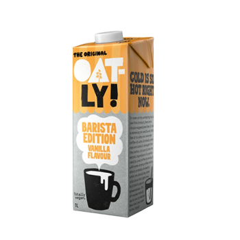 Oatly Barista Vanilla - vanilla-flavored oat drink for baristas
