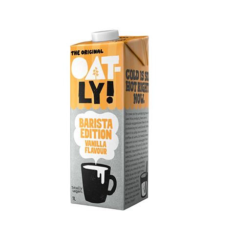 Oatly Barista Vanilla - vanilla-flavored oat drink for baristas
