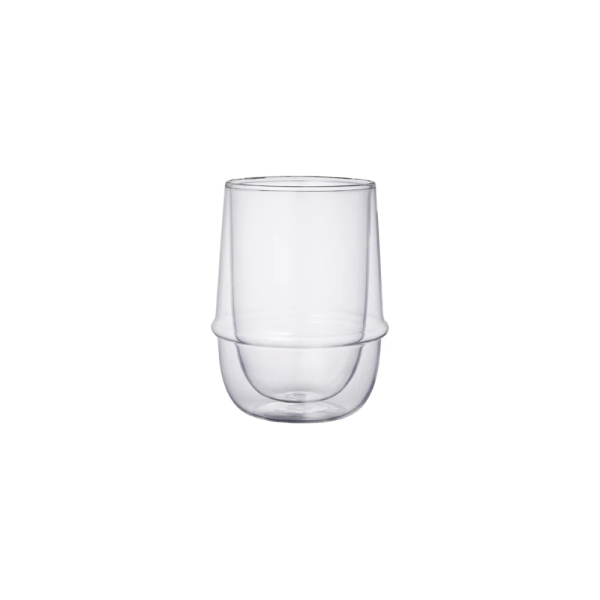 Kinto Kronos Double-Wall Iced Tea Glass - 350 ml