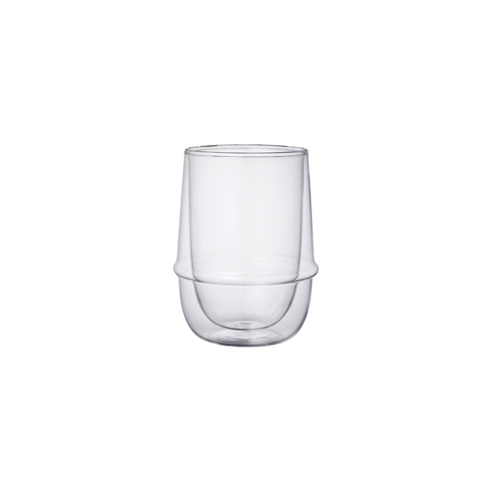 Kinto Kronos Double-Wall Iced Tea Glass - 350 ml