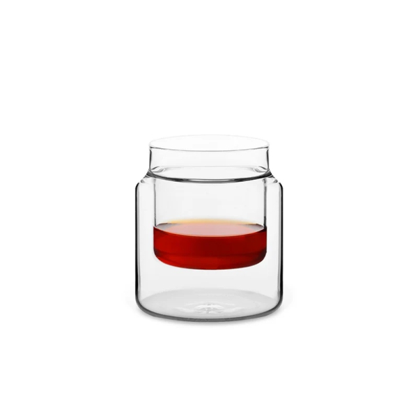 MHW-3BOMBER H-Shaped Double-Walled Glass - 160 ml - Clear