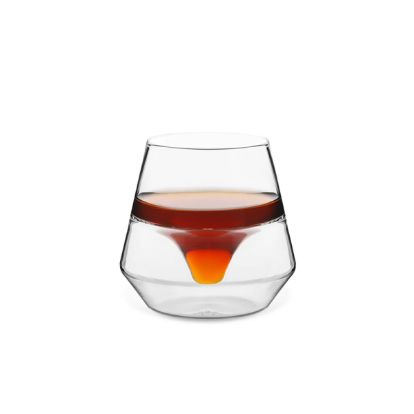 MHW-3BOMBER A-Shaped Double-Walled Glass - 130 ml - Black