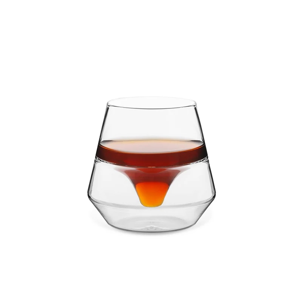MHW-3BOMBER A-Shaped Double-Walled Glass - 130 ml - Black