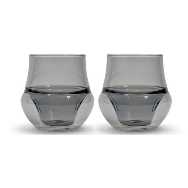 Kruve EQ Glass - Set of 2 Glasses - Propel Espresso - Smoke