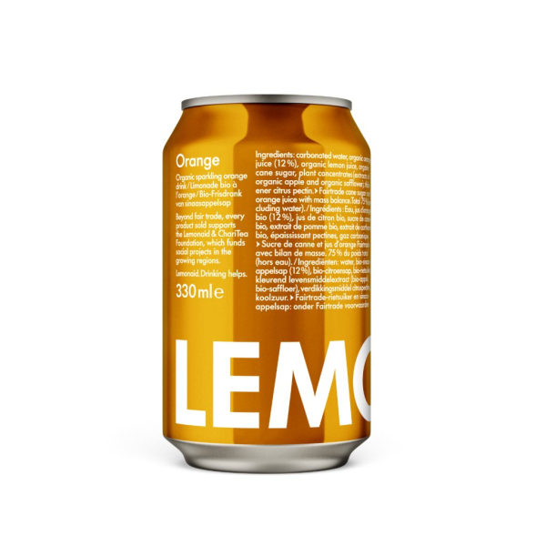 LemonAid Orange Organic - Lemonade - 330 ml