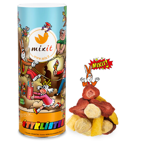 Mixit Large Crunchy Fruit - Four-Leaf Clover Mix - 130g