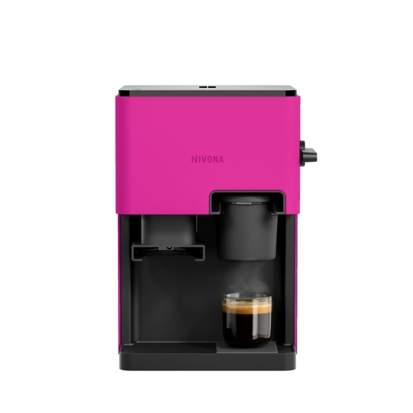 Nivona CUBE 4 Semi-Automatic Coffee Machine - Pink