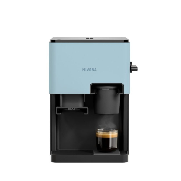 Nivona CUBE 4 Semi-Automatic Coffee Machine - Sky Blue