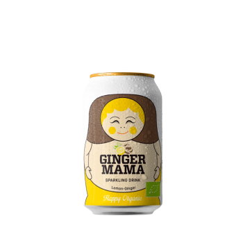 Drink Mamas - Ginger Mama - Organic Lemon and Ginger - 330 ml