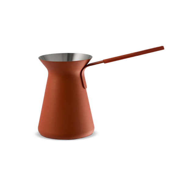 Goat Story Otto - modern turkish coffee pot - brick (used)