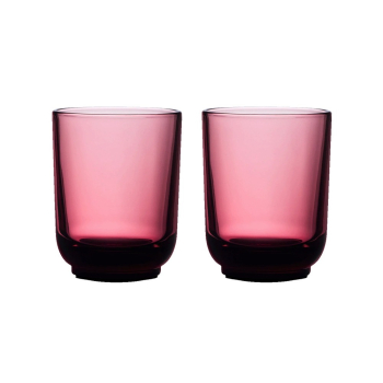 Fellow Pirch Latte set of 2 glasses - 325 ml - Garnet (used)