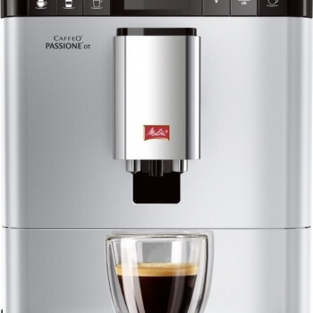 Melitta Caffeo Passione OT F531-101 Macchina da Caffè Completamente Automatica Argento Funzione One Touch Due Tazze 