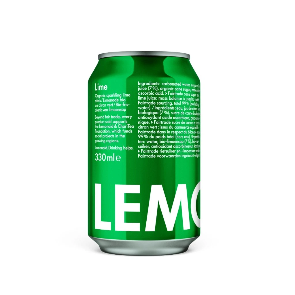 LemonAid Lime Organic - Lemonade - 330 ml