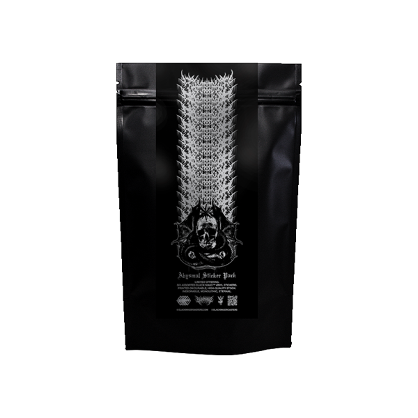 Black Mass Roasters - ABYSMAL STICKER PACK - sticker set
