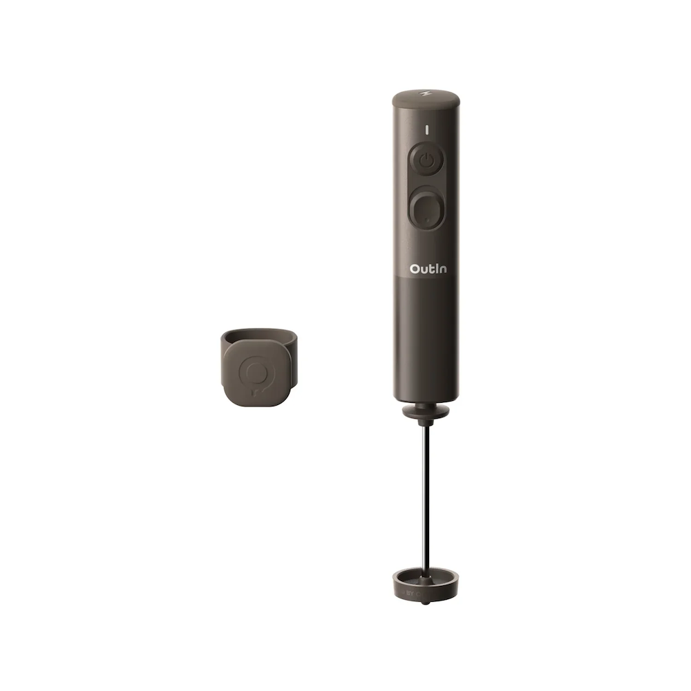 Outin LattoGo Milk Frother - Tundra Brown