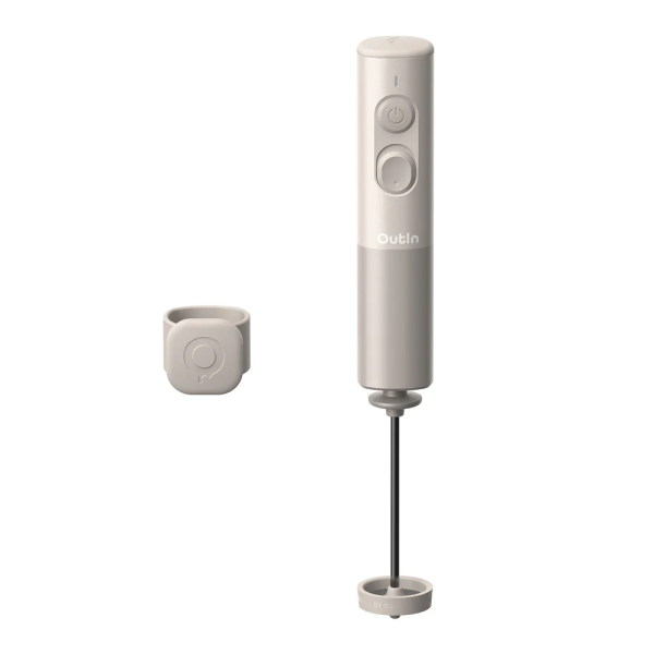 Outin LattoGo Milk Frother - Starburst Silver