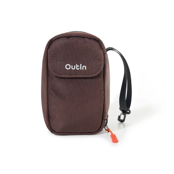 Outin Gear Pouch Travel Case - Amber Brown