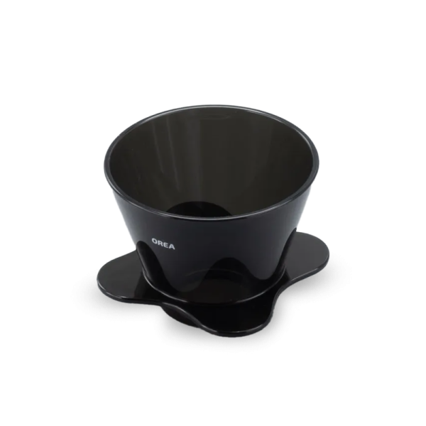 OREA O2 Brewer - Darth Black  - compact unibody flat-bottom brewer