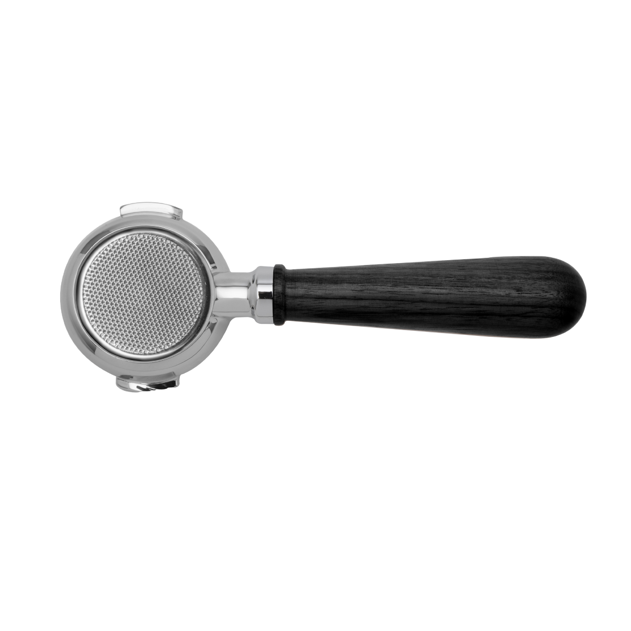 Lelit Wood Line Bottomless Portafilter - 58mm - Black Walnut