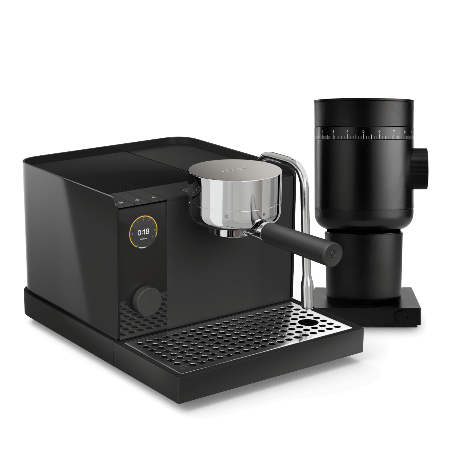 Fellow Espresso Series 1 + Opus Gen 2 Grinder Bundle - Black