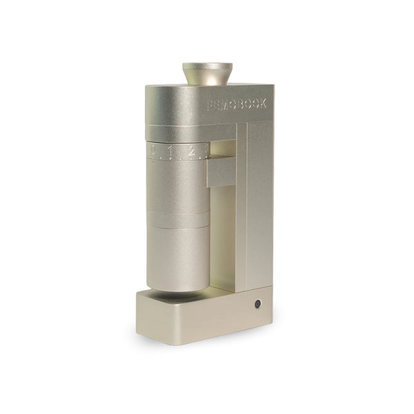 Femobook A4Z Electric Coffee Grinder - Electric Coffee Grinder - Champagne Gold (used)